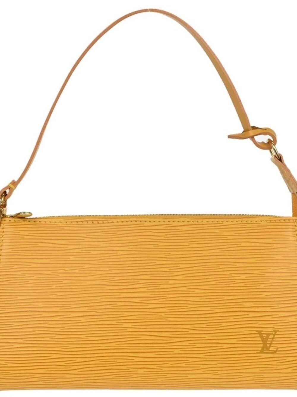 Louis Vuitton Yellow Epi Pochette